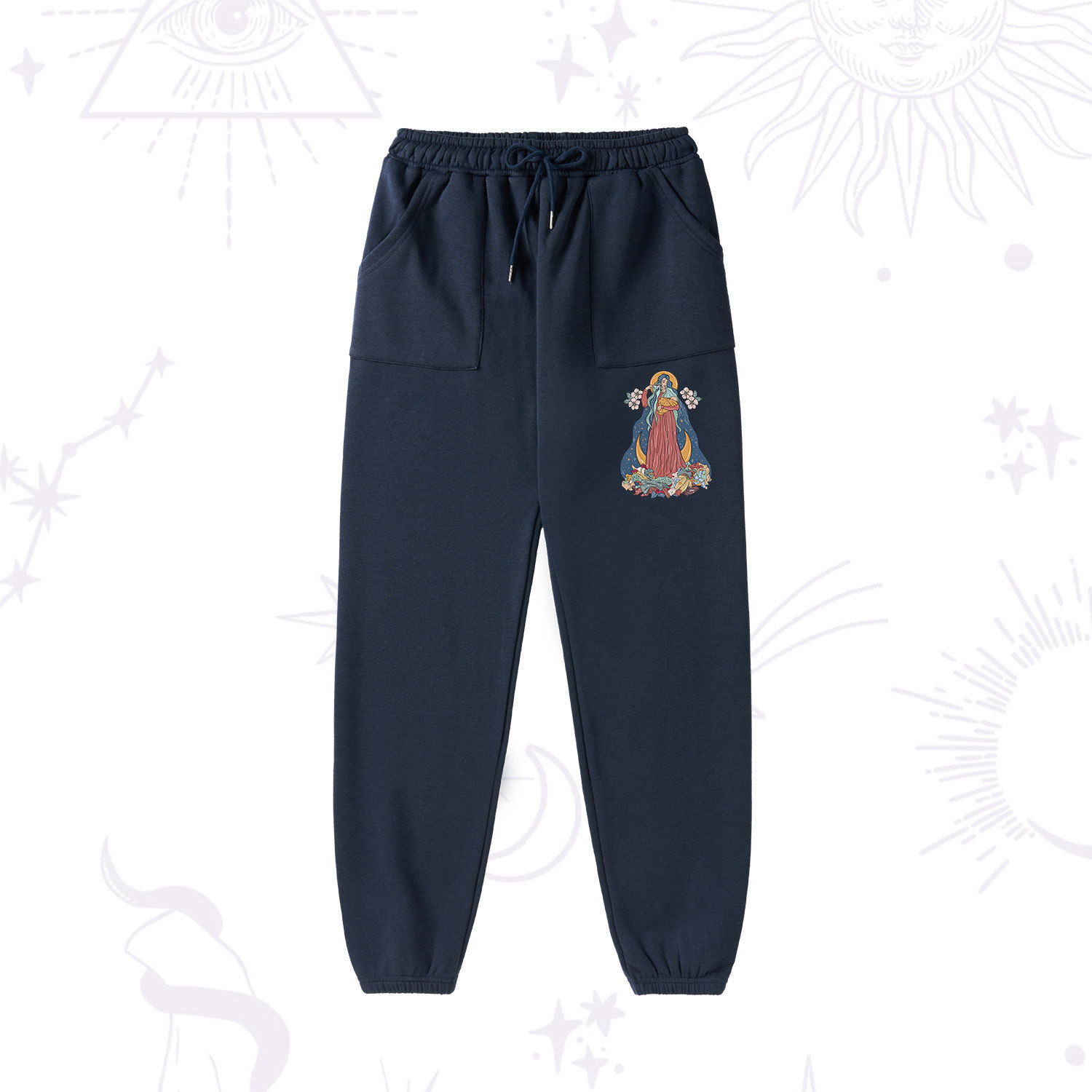 Purplehecate The Mother Tarot Fleece Hoodie Suit