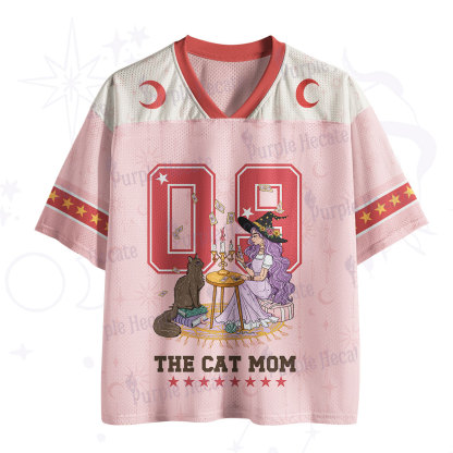 Purplehecate The Cat Witch Mom Mesh Jersey