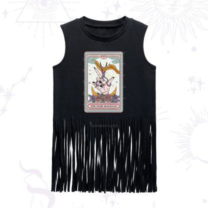 Purplehecate The Hair Magician Tarot Fringe Tank Top