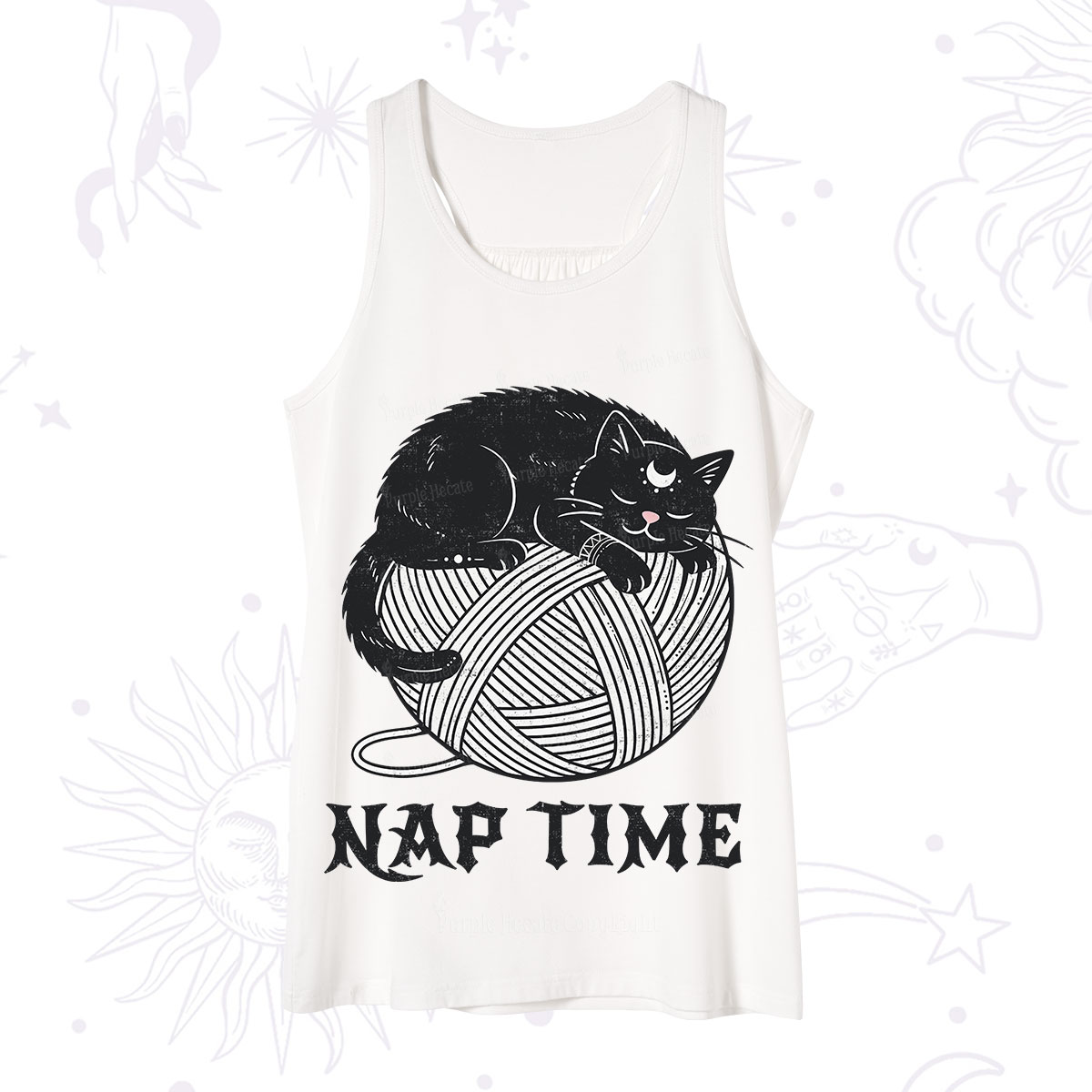 Purplehecate Nap Time Cat Tank