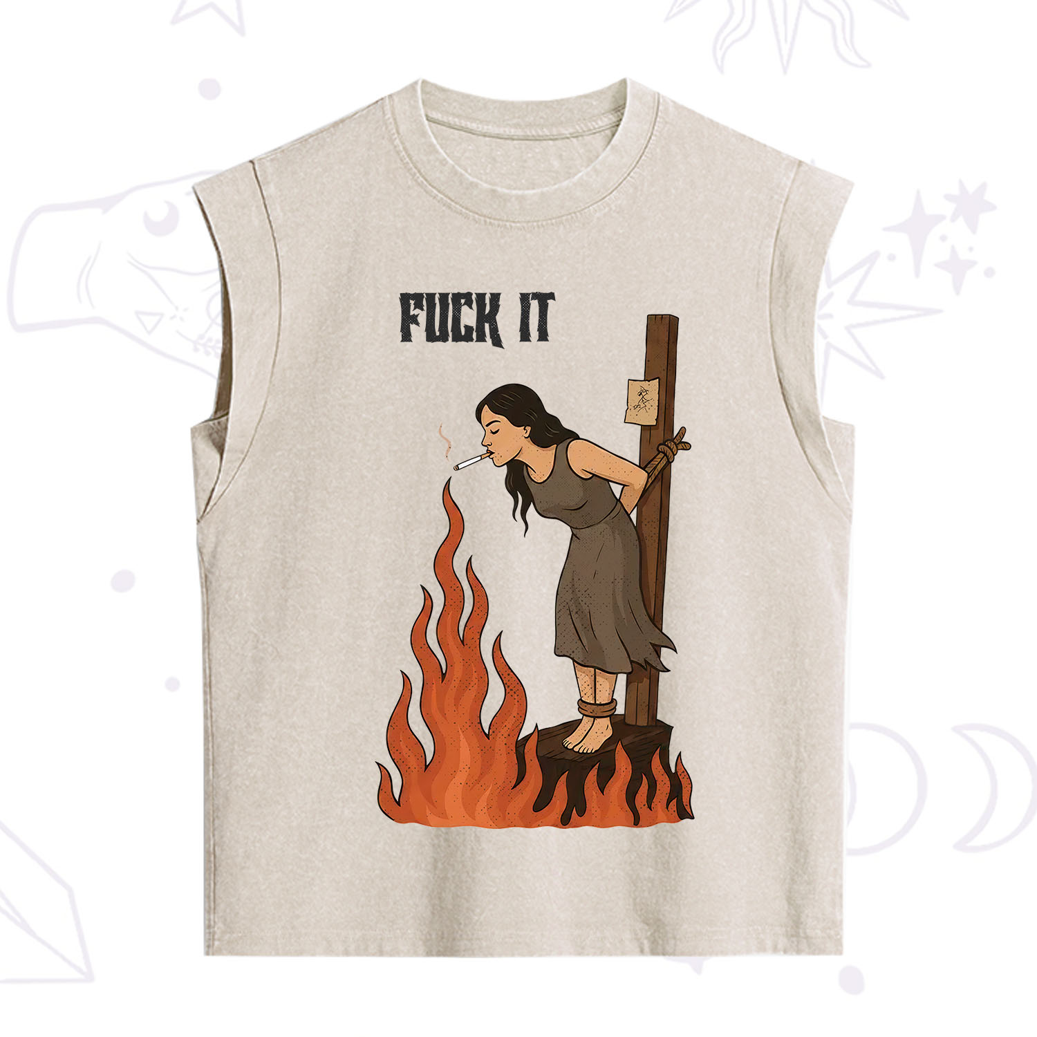 Purplehecate F*ck It Witch Vintage Washed Tank