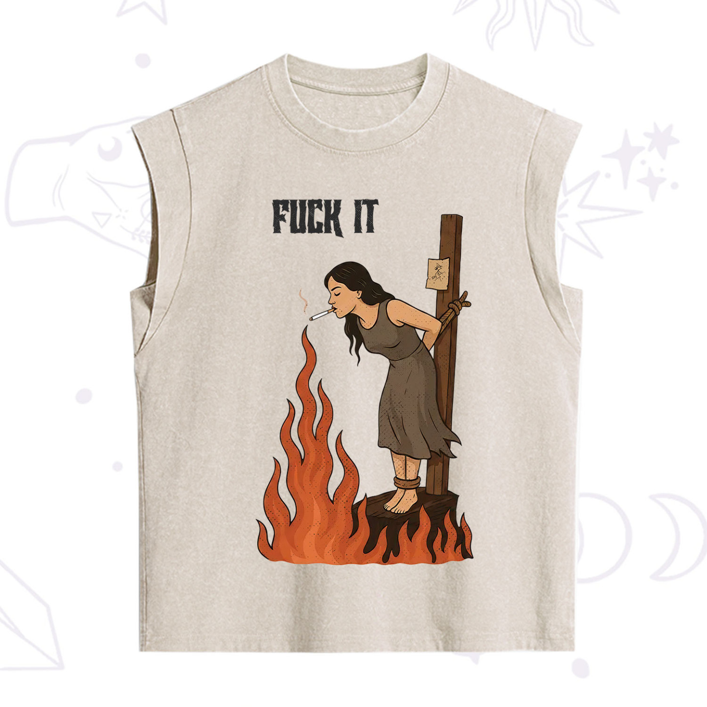 Purplehecate F*ck It Witch Vintage Washed Tank