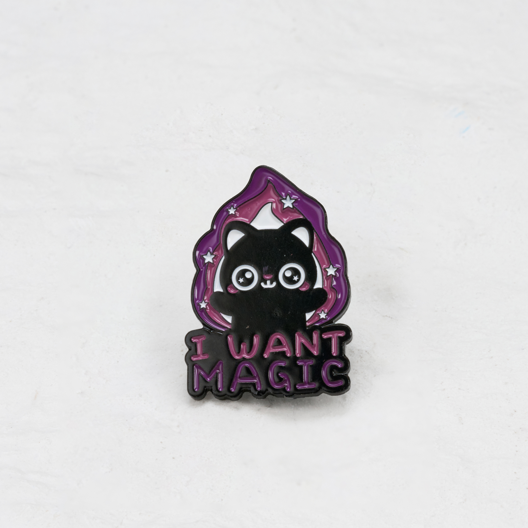 Purplehecate I Want Magic Pin