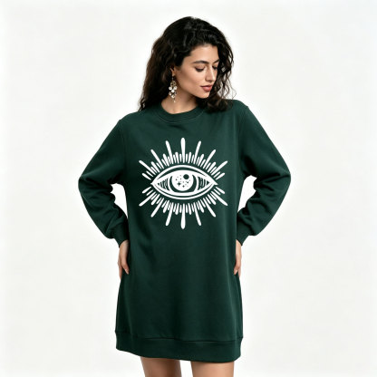 Purplehecate That Witch Sweatshirt Dress