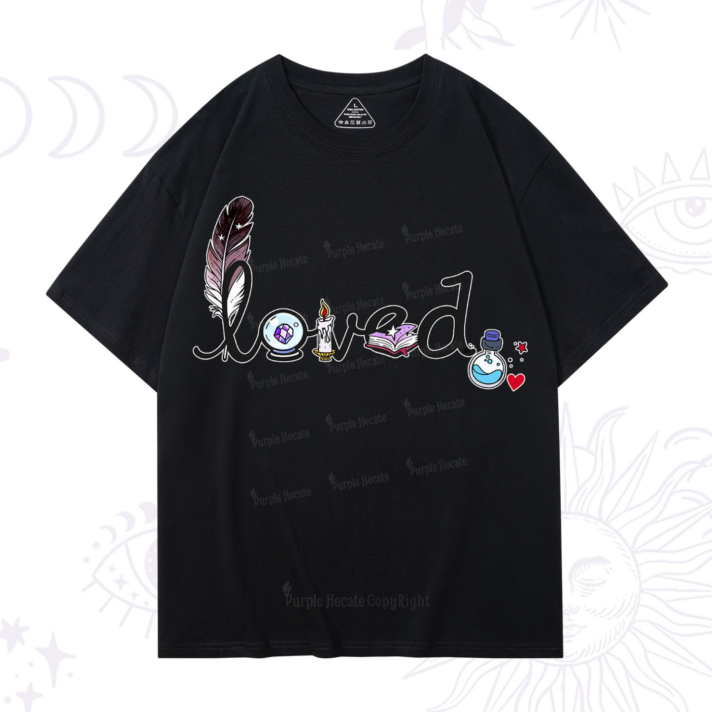 Purplehecate Magical Loved Valentine T-Shirt