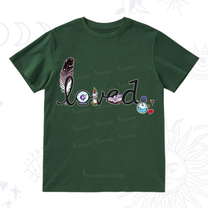 Purplehecate Magical Loved Valentine T-Shirt