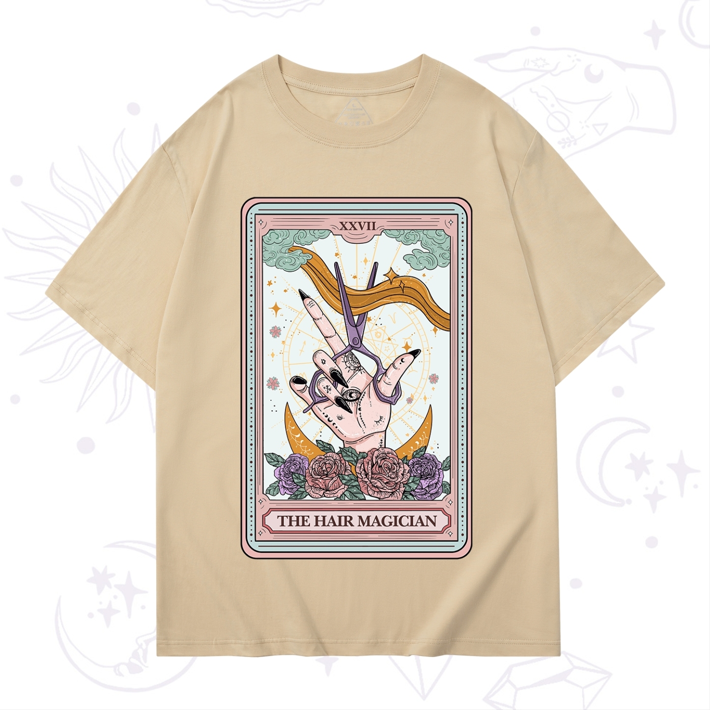 Purplehecate The Hair Magician Tarot T-Shirt