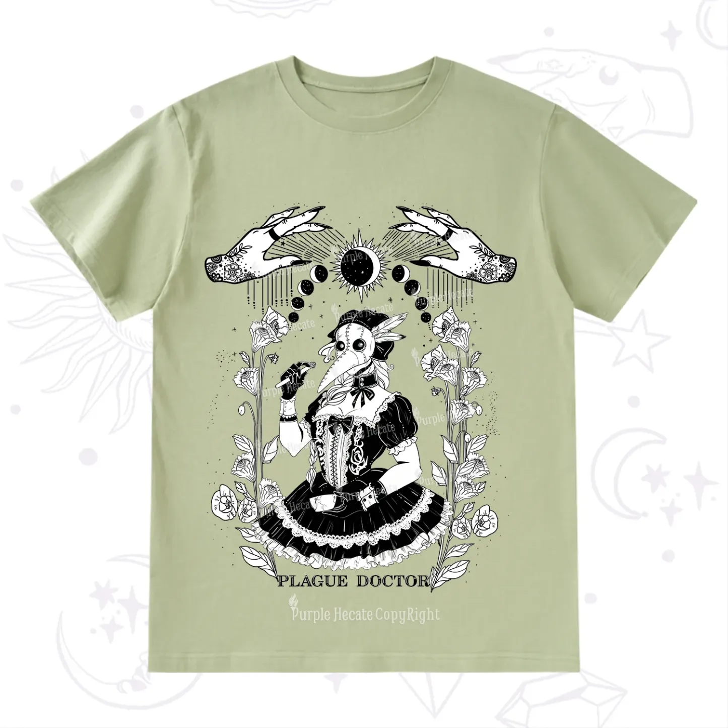 Purplehecate Plague Doctor T-Shirt