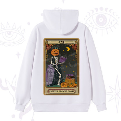 Purplehecate The Forever Reading Books Tarot Halloween Hoodie