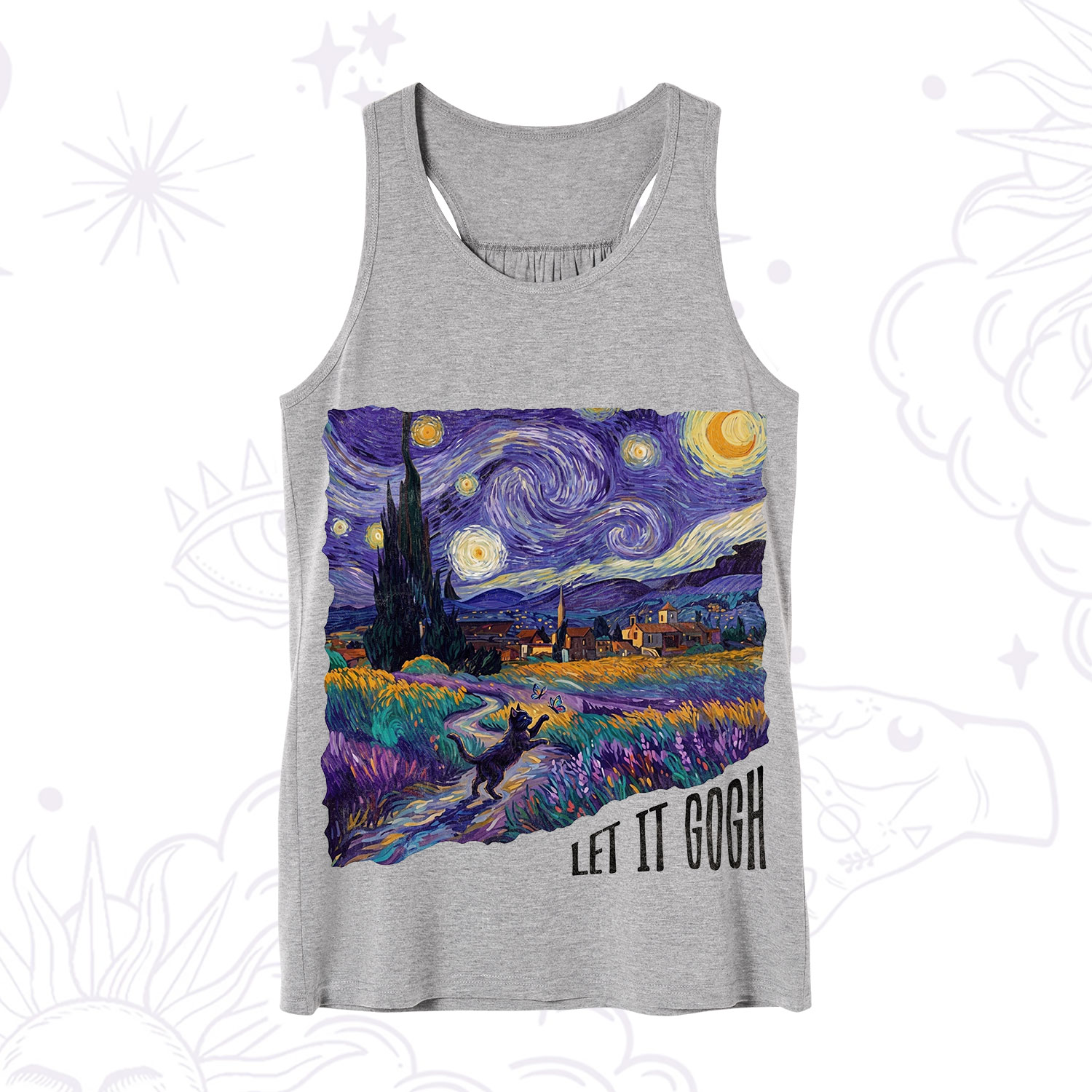 Purplehecate Let It Gogh Tank