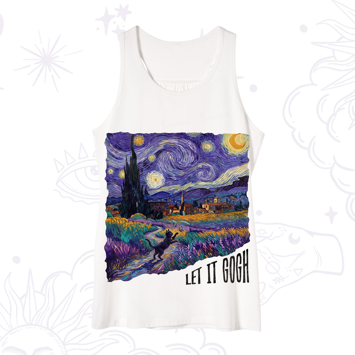 Purplehecate Let It Gogh Tank