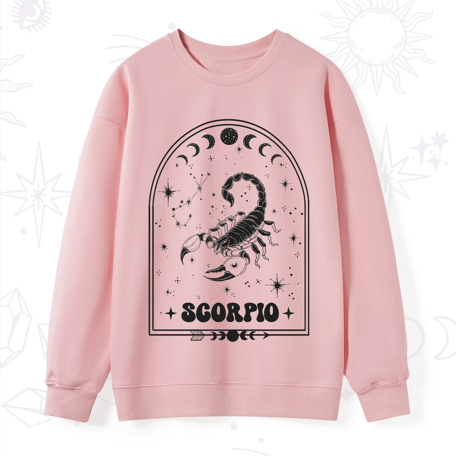 Purplehecate Zodiac Scorpio Under the Stars Sweatshirt