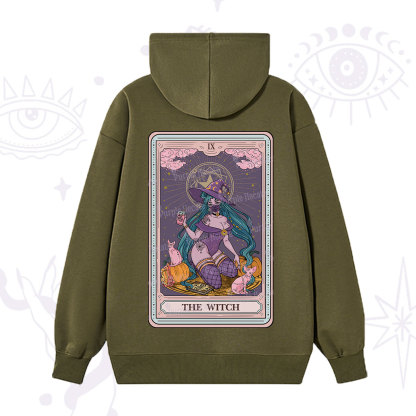 Purplehecate The Witch Tarot Halloween Hoodie