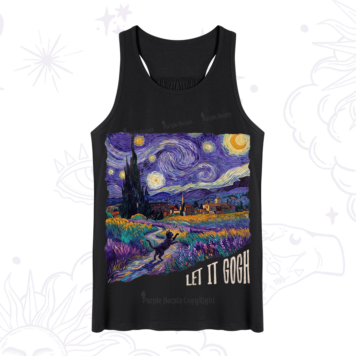 Purplehecate Let It Gogh Tank