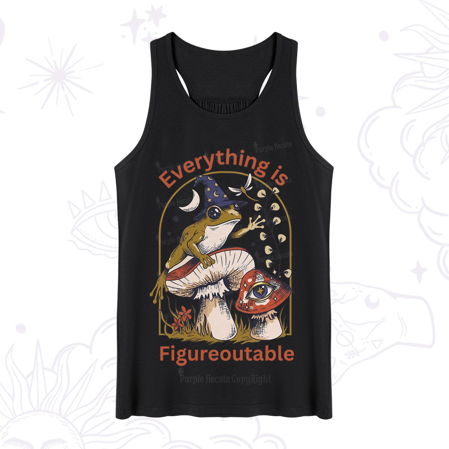 Purplehecate Everything Is Figureoutable Frog Tank
