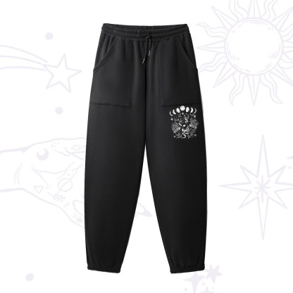 Purplehecate Reach For The Moon Fleece Sweatpants