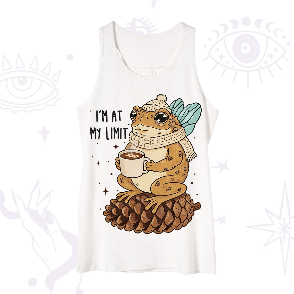 Purplehecate I'm At My Limit Funny Frog Tank