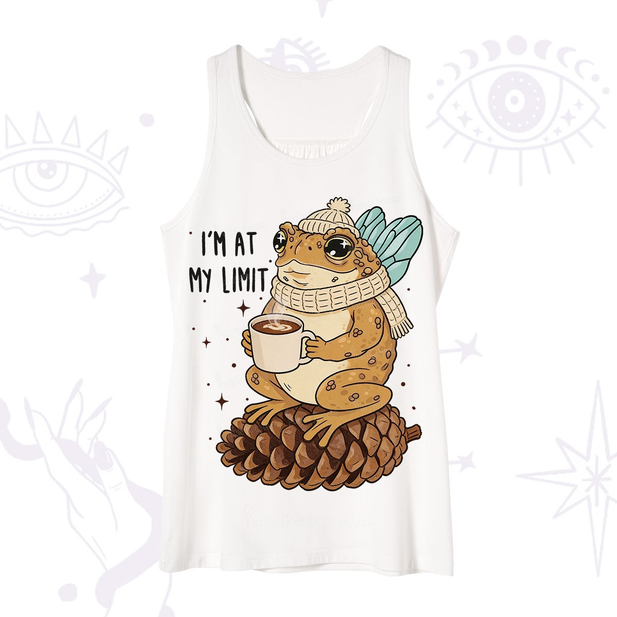 Purplehecate I'm At My Limit Funny Frog Tank
