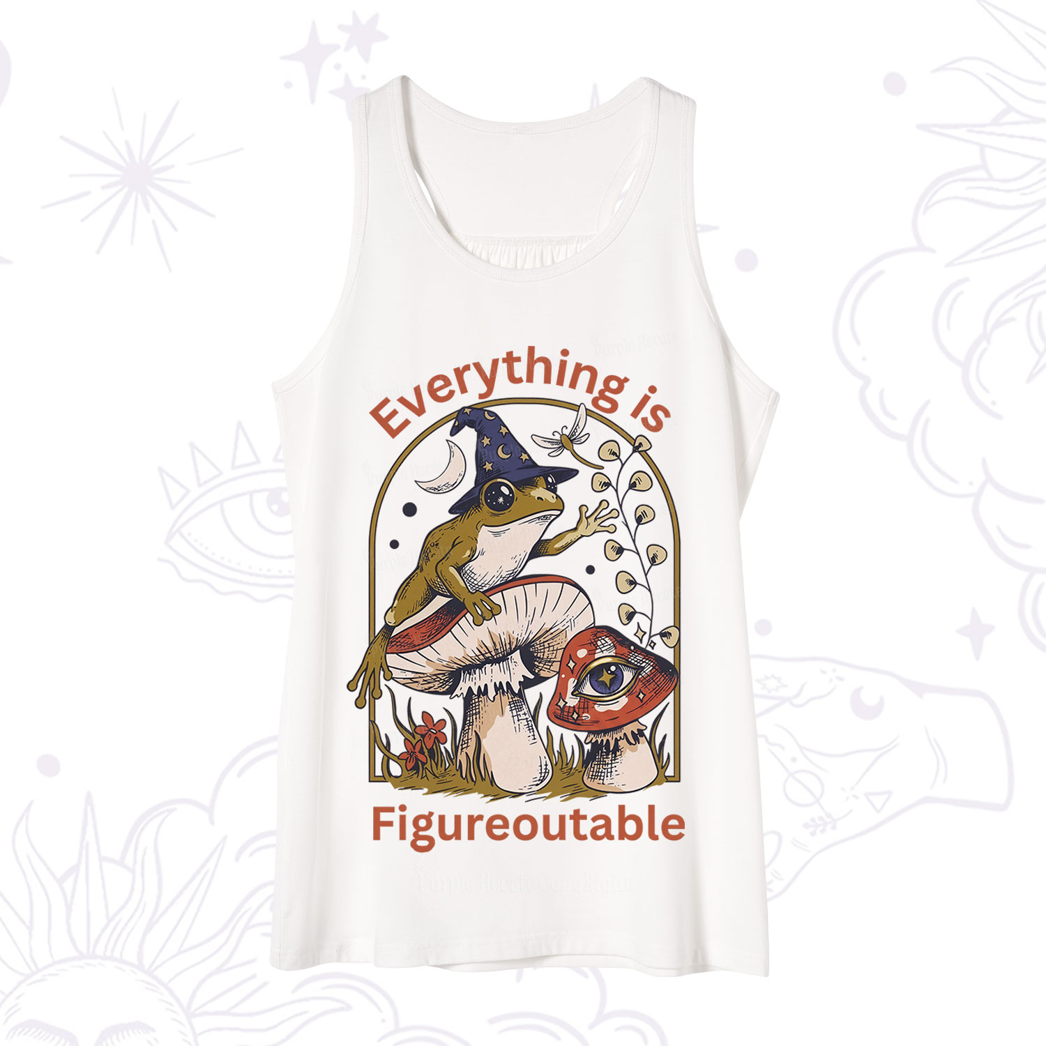 Purplehecate Everything Is Figureoutable Frog Tank