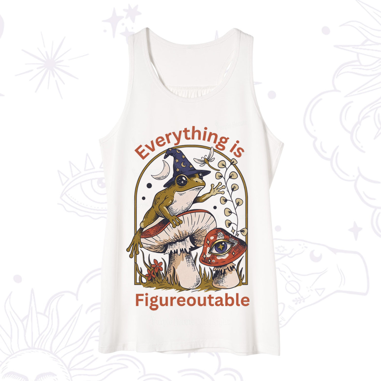 Purplehecate Everything Is Figureoutable Frog Tank