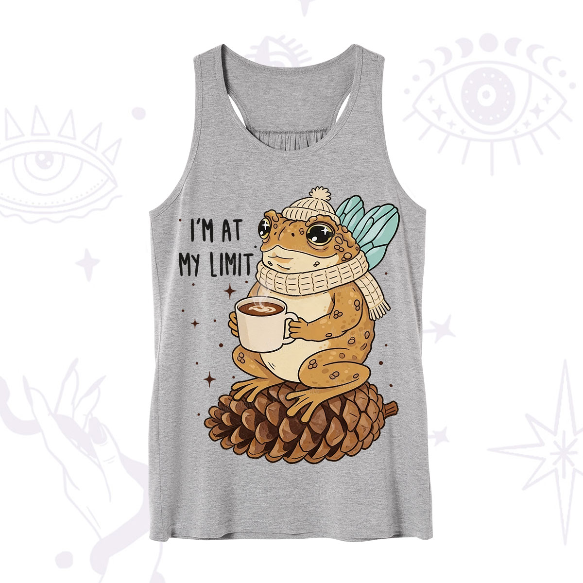 Purplehecate I'm At My Limit Funny Frog Tank