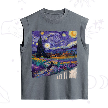 Purplehecate Let It Gogh Vintage Washed Tank