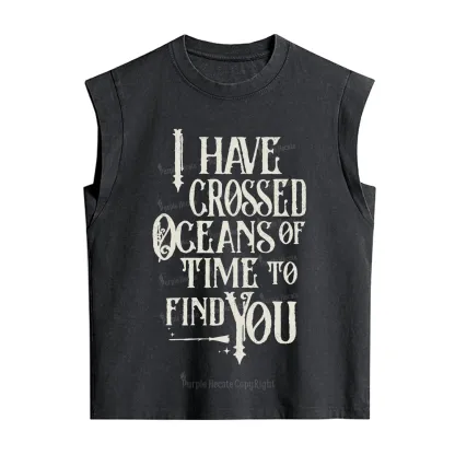 Purplehecate Across Oceans of Time I Found You Vintage Washed Tank