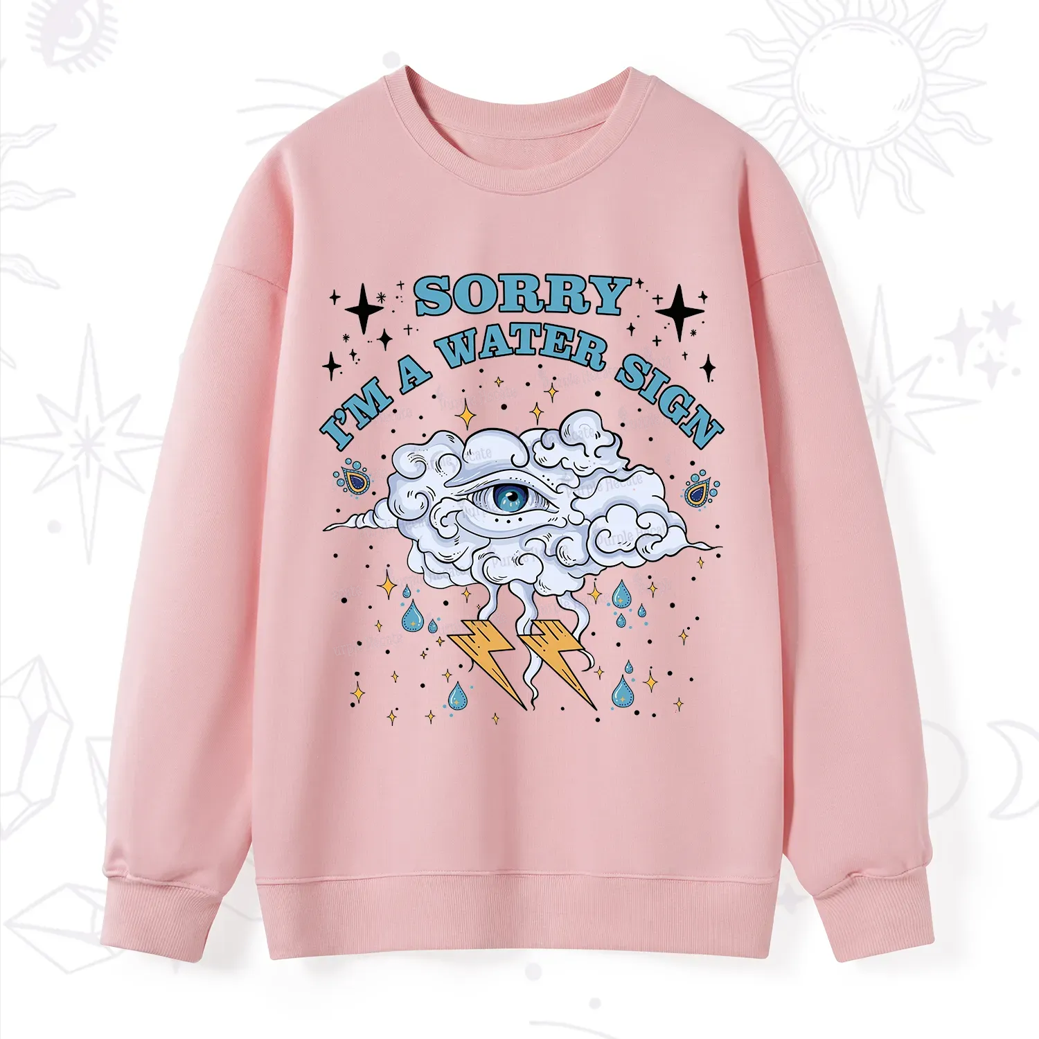 Purplehecate Sorry I'm A Water Sign Sweatshirt