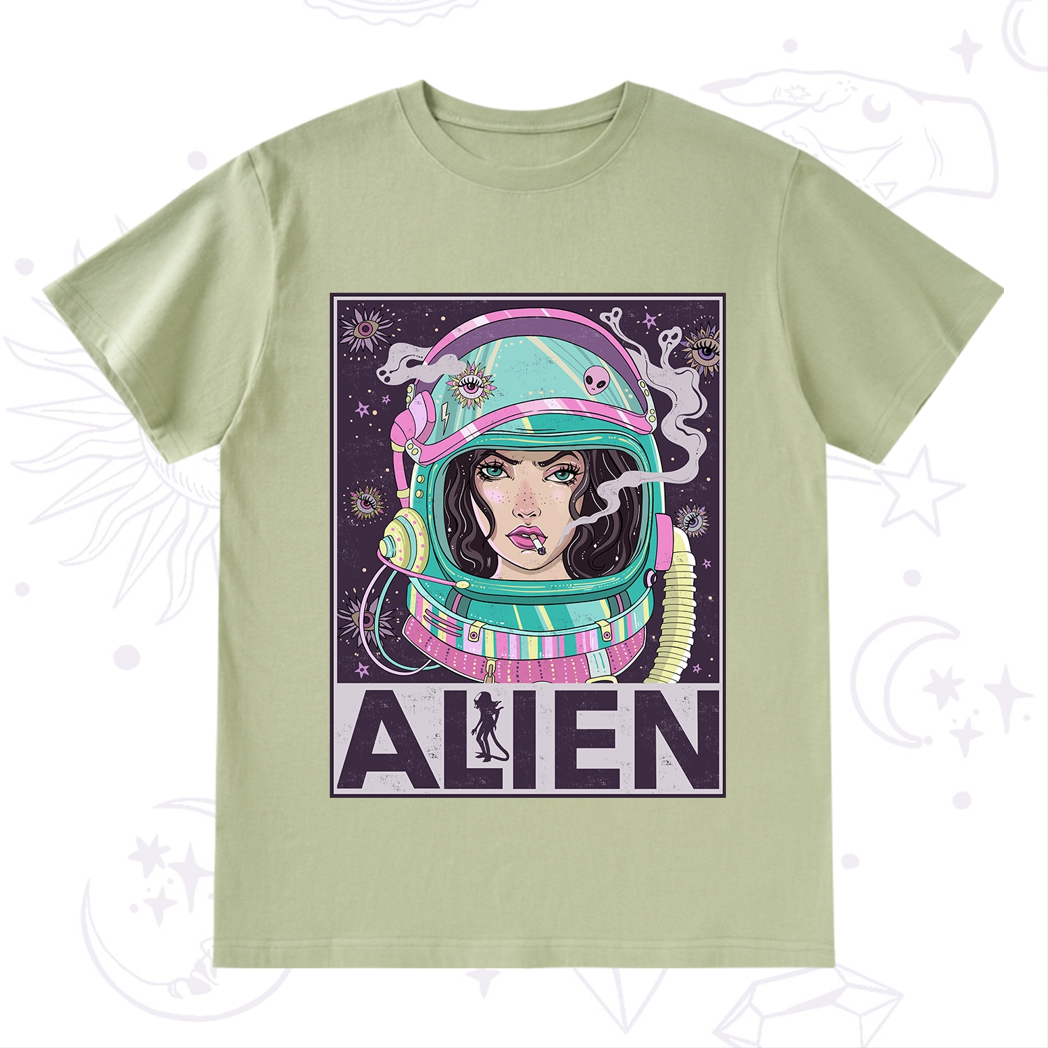 Purplehecate Galactic Encounter T-Shirt