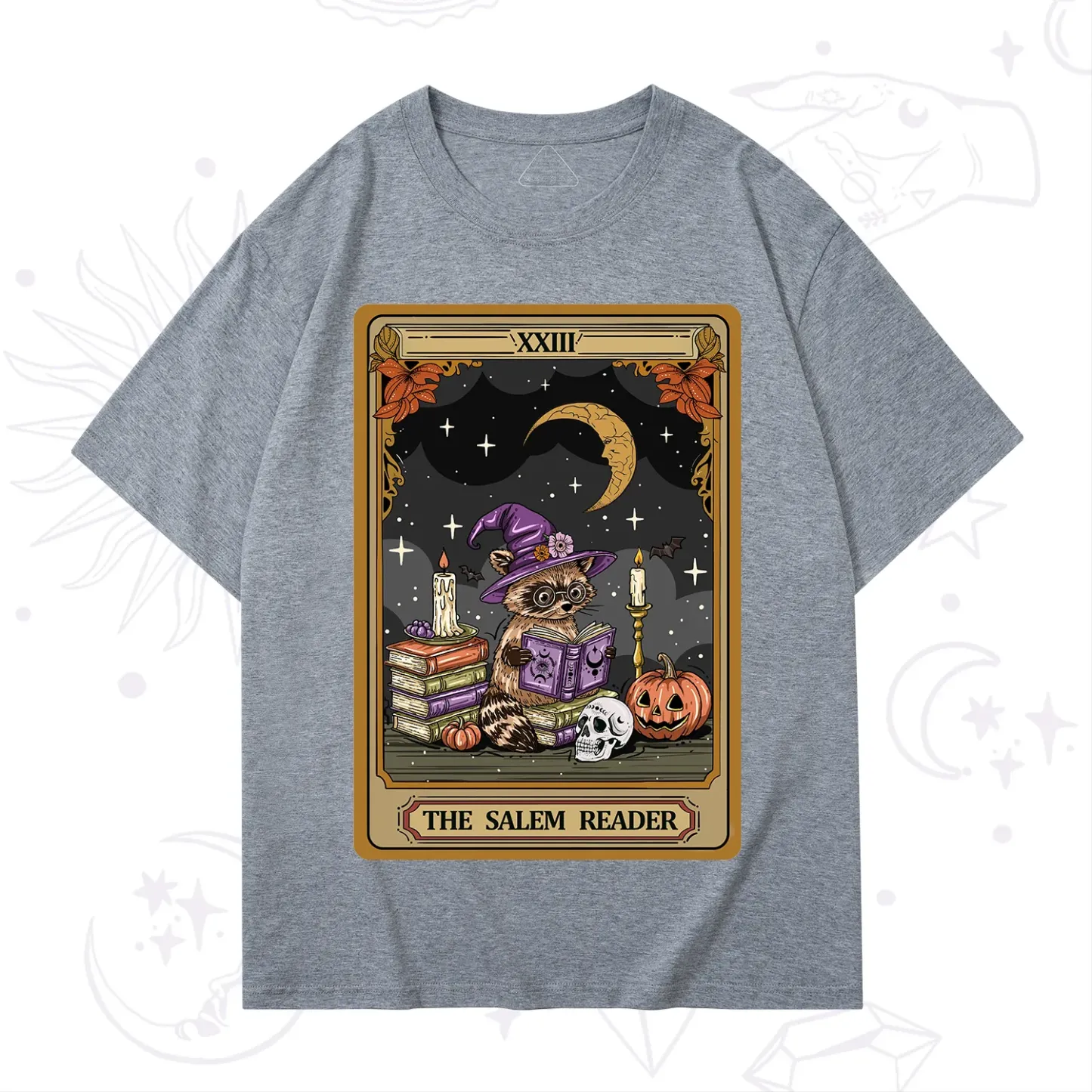 Purplehecate The Salem Reader Tarot T-Shirt