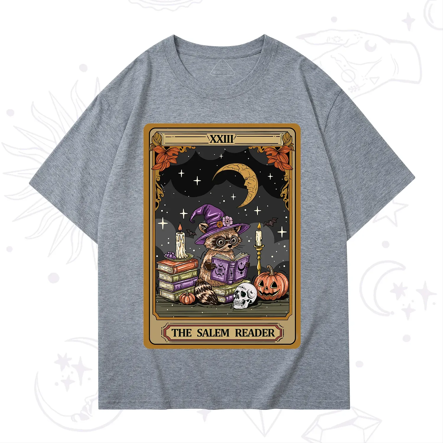 Purplehecate The Salem Reader Tarot T-Shirt