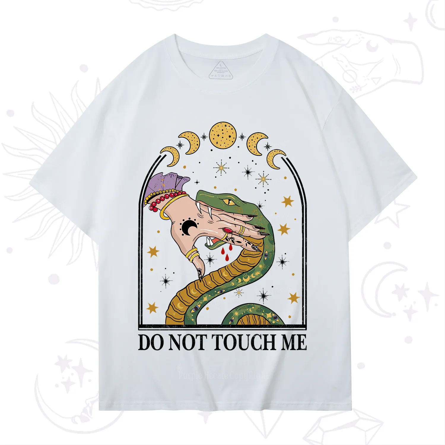 Purplehecate Do Not Touch Me T-Shirt