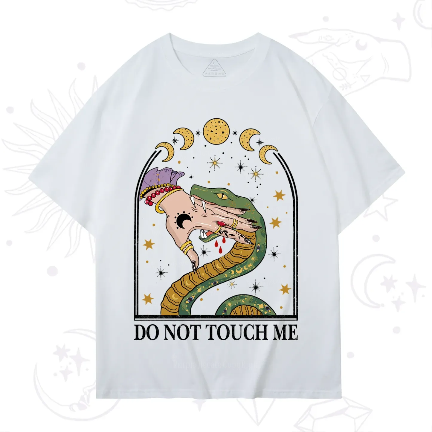 Purplehecate Do Not Touch Me T-Shirt
