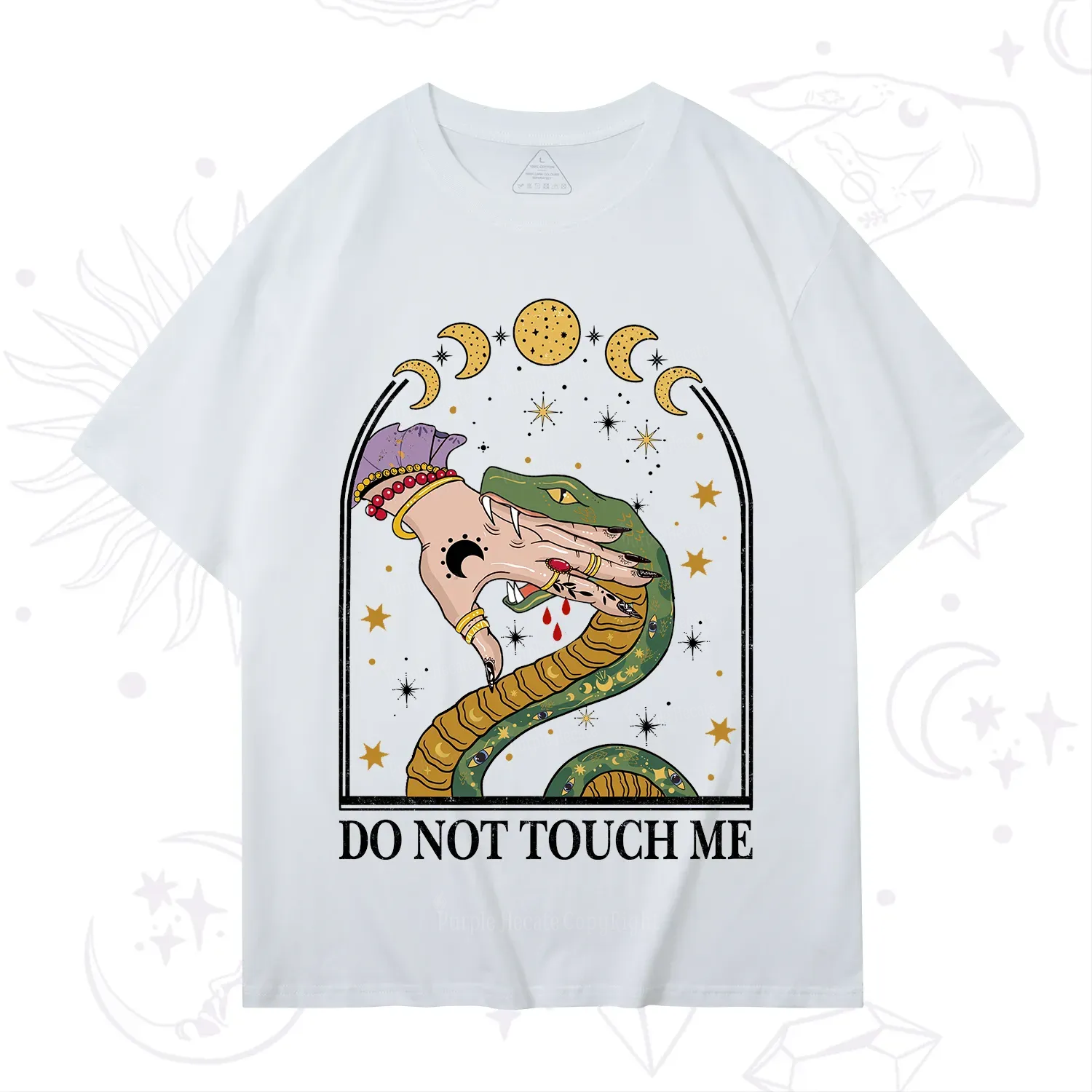 Purplehecate Do Not Touch Me T-Shirt