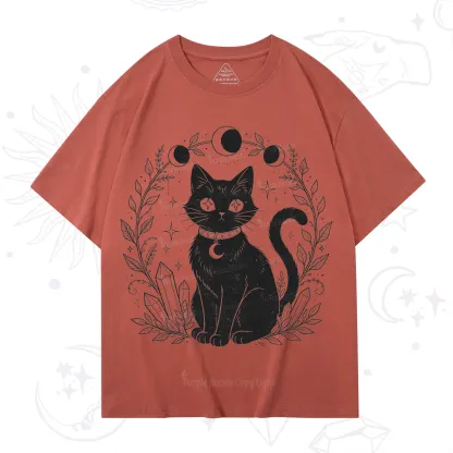 Purplehecate Mystical Cat T-Shirt