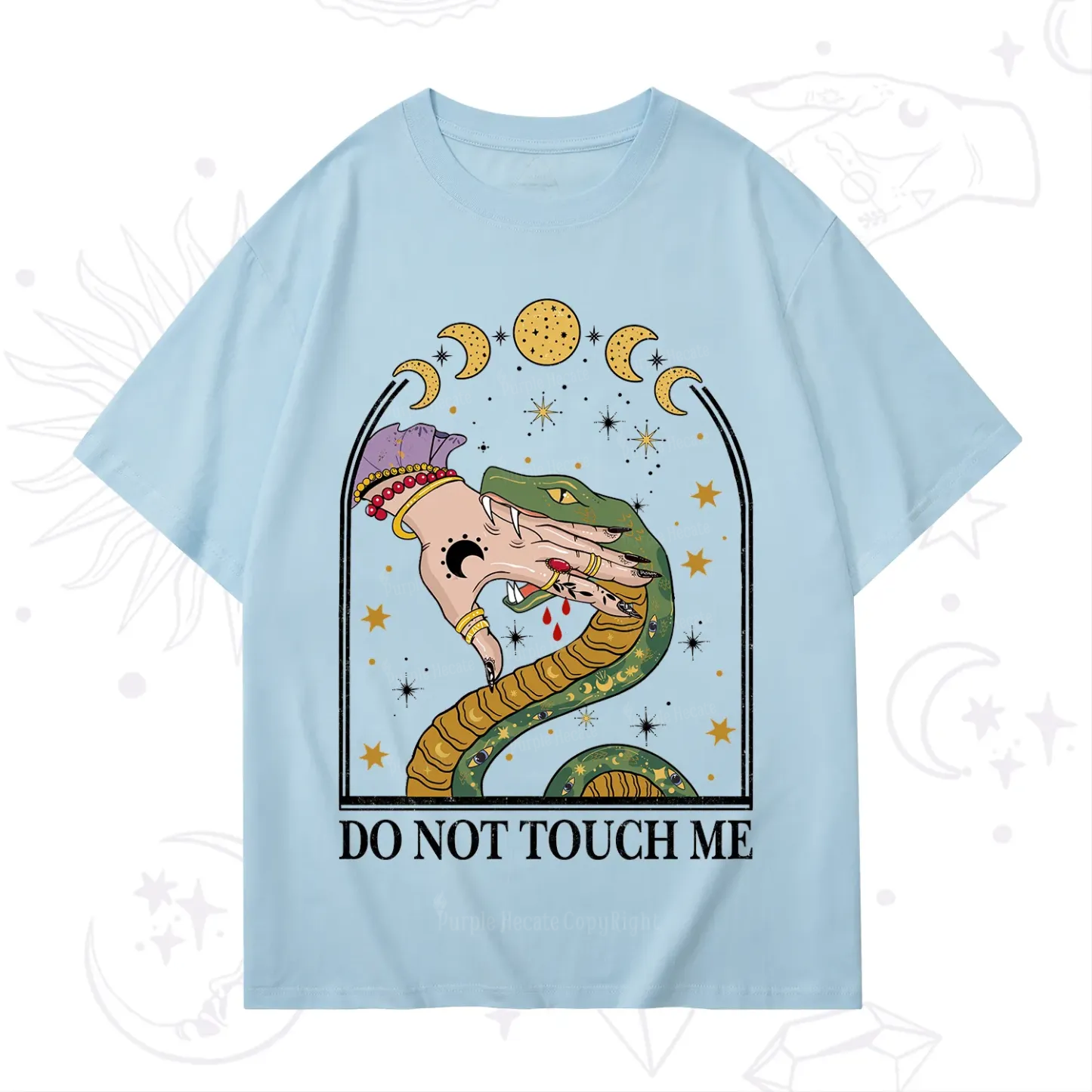 Purplehecate Do Not Touch Me T-Shirt