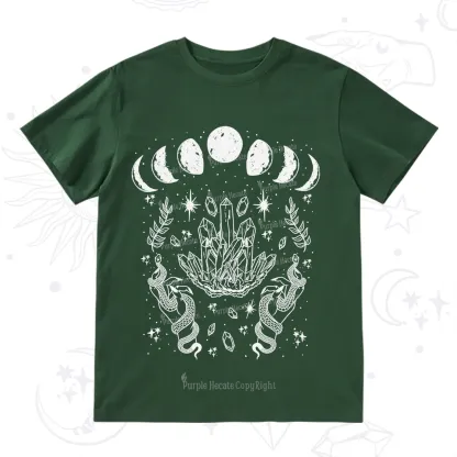 Purplehecate Serpents of the Moon T-Shirt