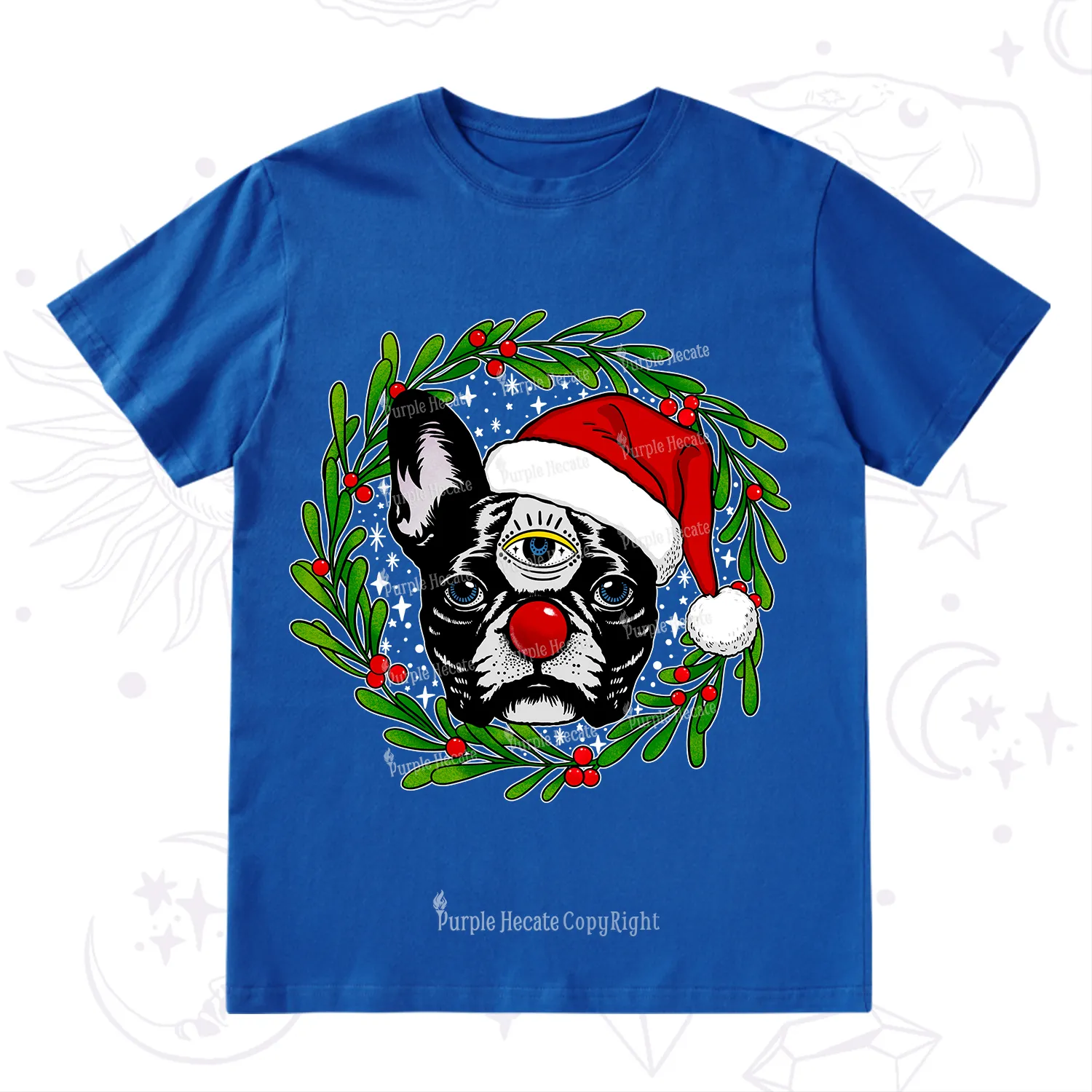 Purplehecate Like A Boss Christmas T-Shirt