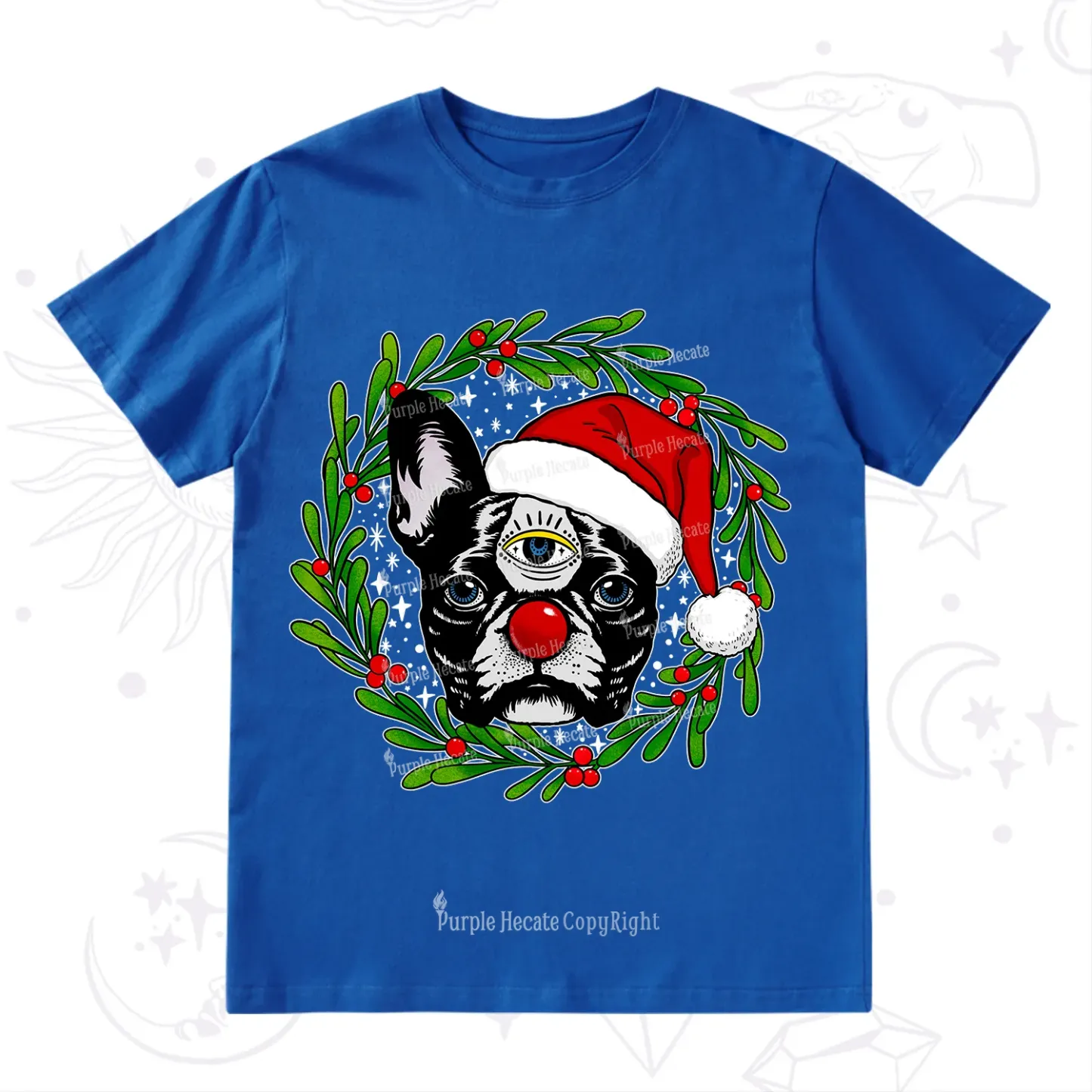 Purplehecate Like A Boss Christmas T-Shirt