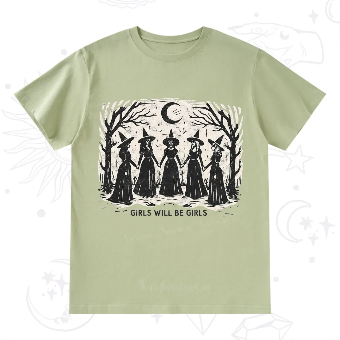 Purplehecate Girls Will Be Girls T-Shirt