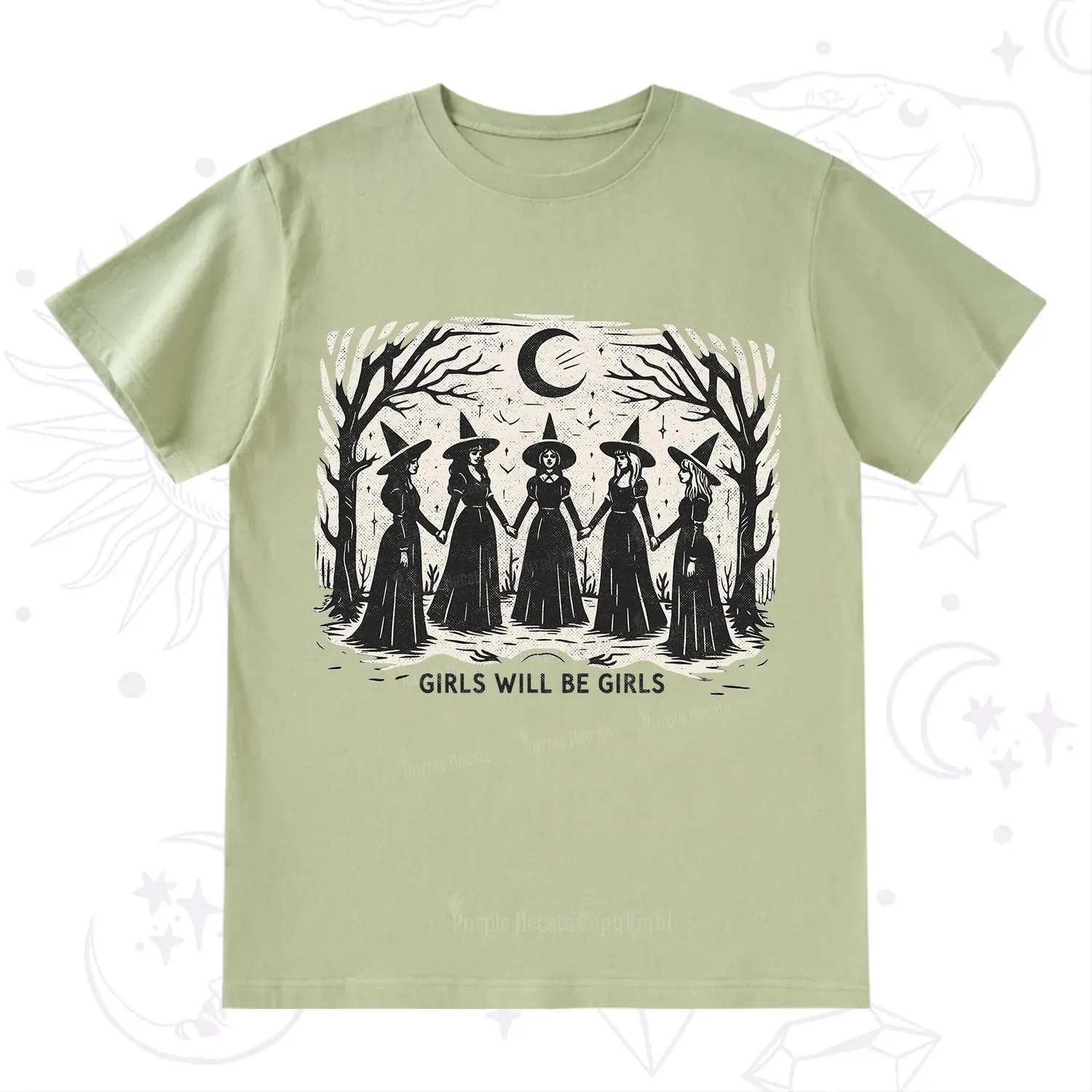 Purplehecate Girls Will Be Girls T-Shirt