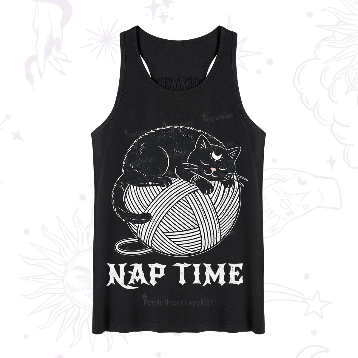 Purplehecate Nap Time Cat Tank