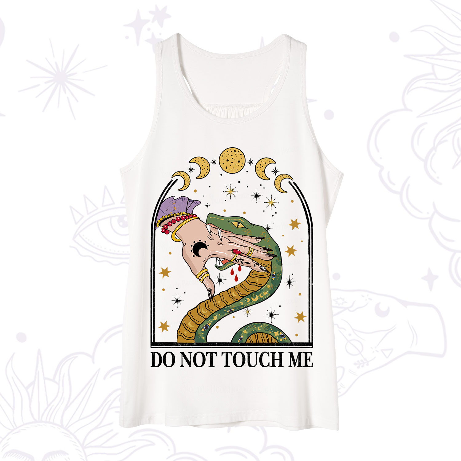 Purplehecate Do Not Touch Me Tank