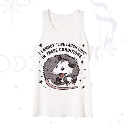 Purplehecate I Cannot Live Laugh Love Possum Tank