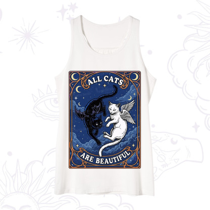 Purplehecate Angel & Devil Cat Tank