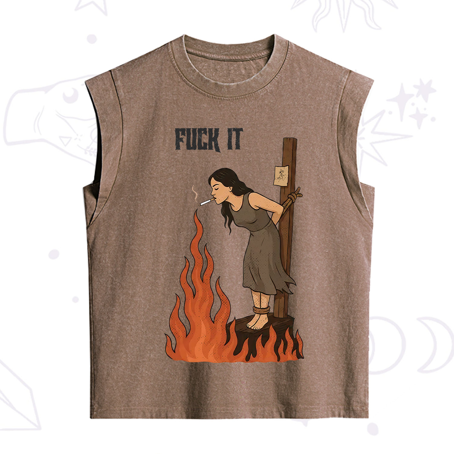 Purplehecate F*ck It Witch Vintage Washed Tank