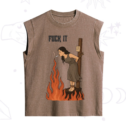 Purplehecate F*ck It Witch Vintage Washed Tank