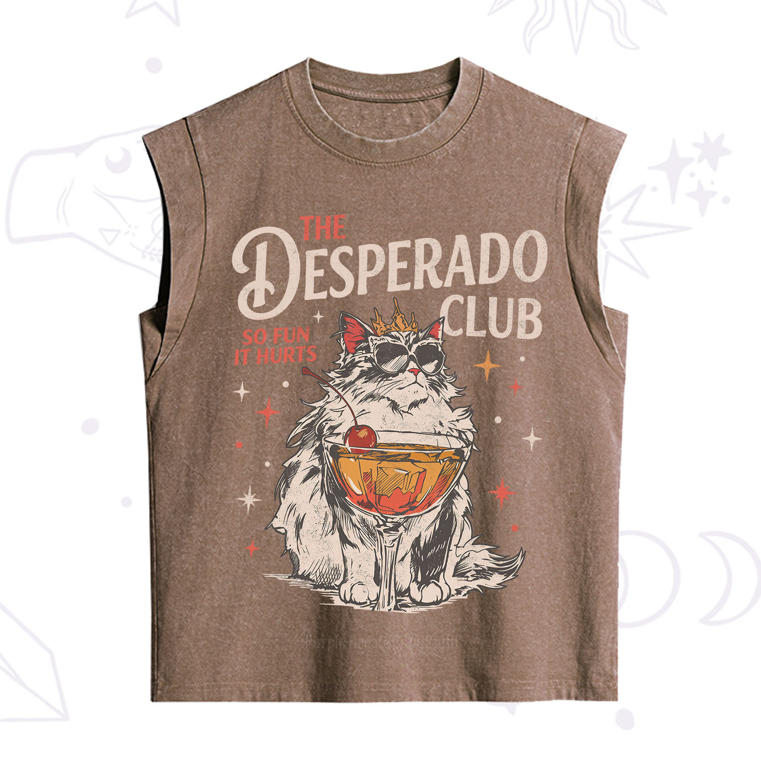 Purplehecate The Desperado Club Vintage Gang Vintage Washed Tank