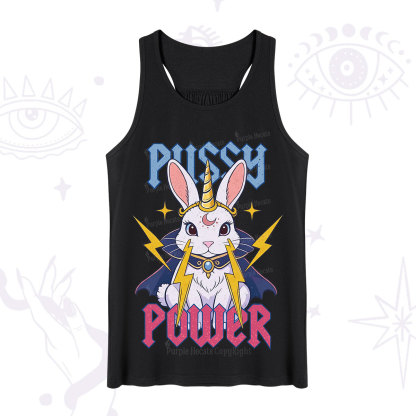 Purplehecate Pussy Power Magic Bunny Tank