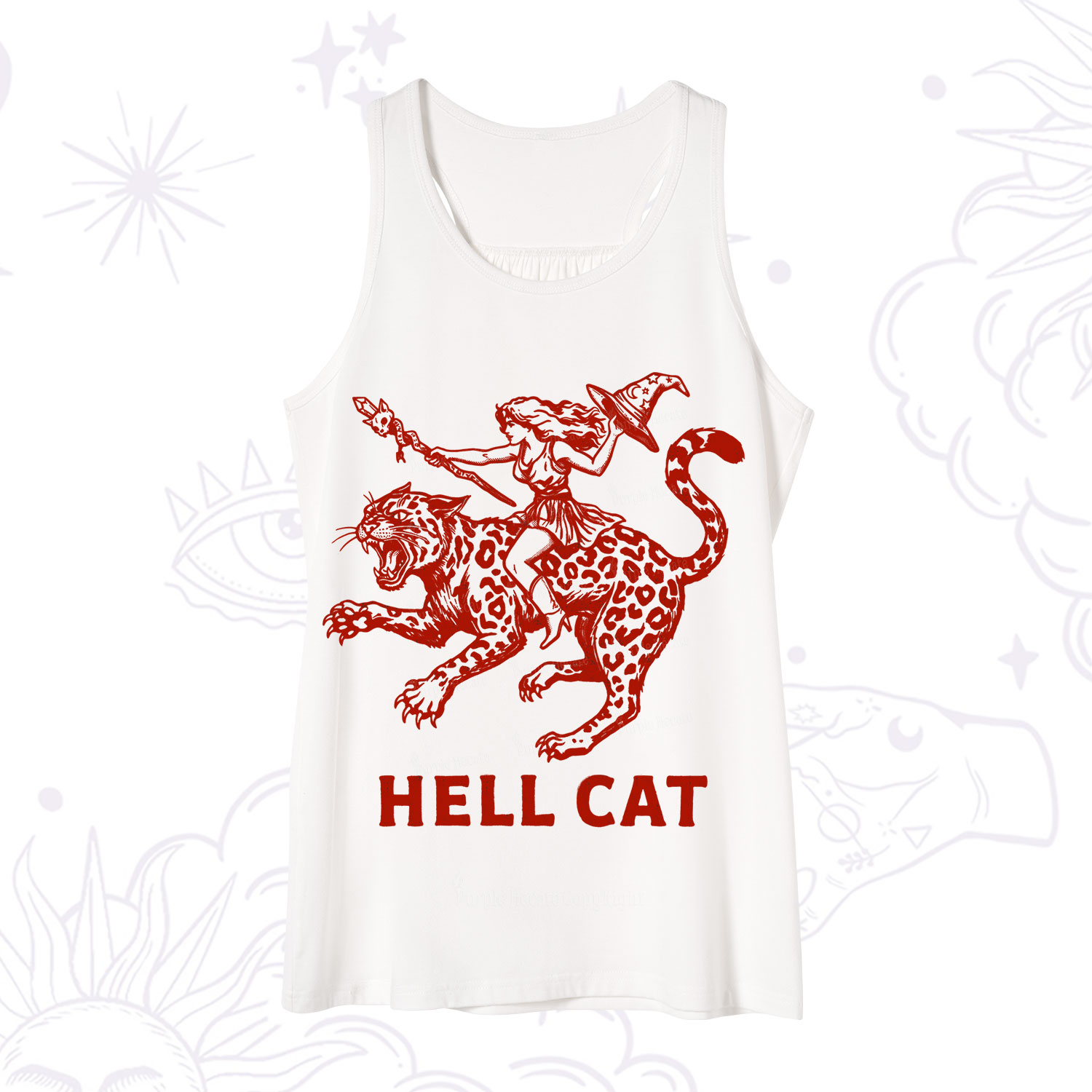 Purplehecate Hex Girl Hell Cat Tank
